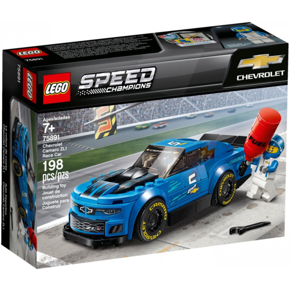 Klassifikation silke Underholde LEGO Speed champions Chevrolet Camaro ZL1 Race Car 2019
