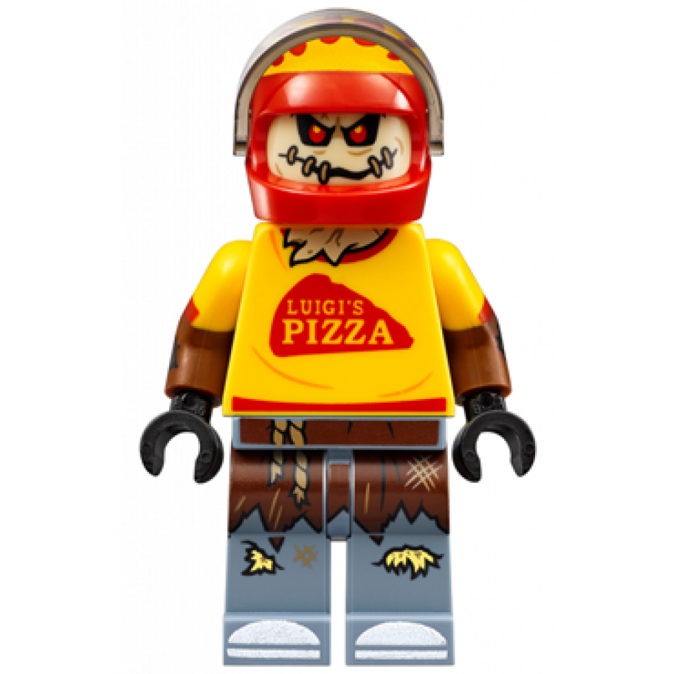 Lego Scarecrow Pizza Delivery Outfit 70910 Super Heroes Minifigure 