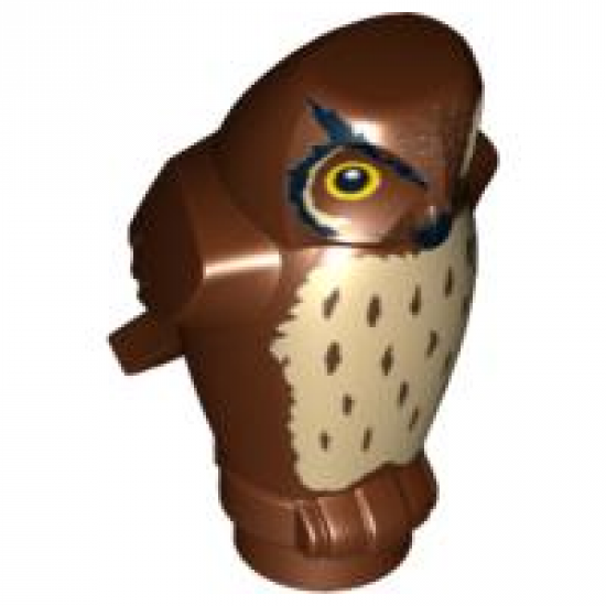 LEGO ANIMAL MINIFIG Harry Potter Owl Reddish Brown