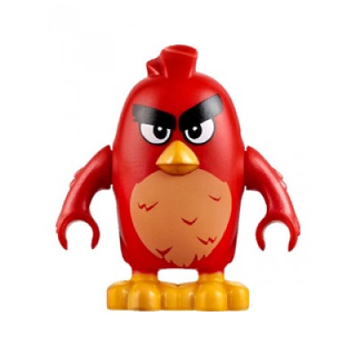 LEGO MINIFIG Angry Birds Red