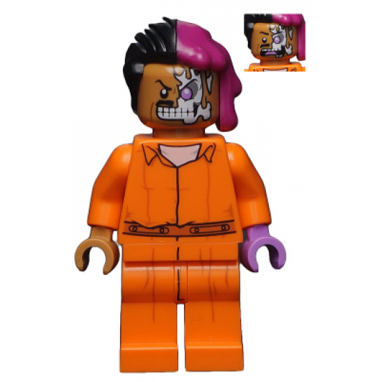 LEGO MINIFIGS The LEGO Batman Movie Two-Face  - Combinaison de prison