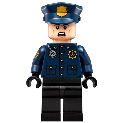 LEGO MINIFIGS The LEGO Batman Movie GCPD Officier Male