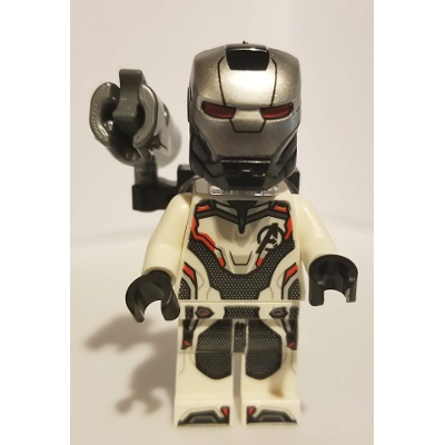 LEGO MINIFIG SUPER HEROES War Machine - Combinaison blanche avec tireur