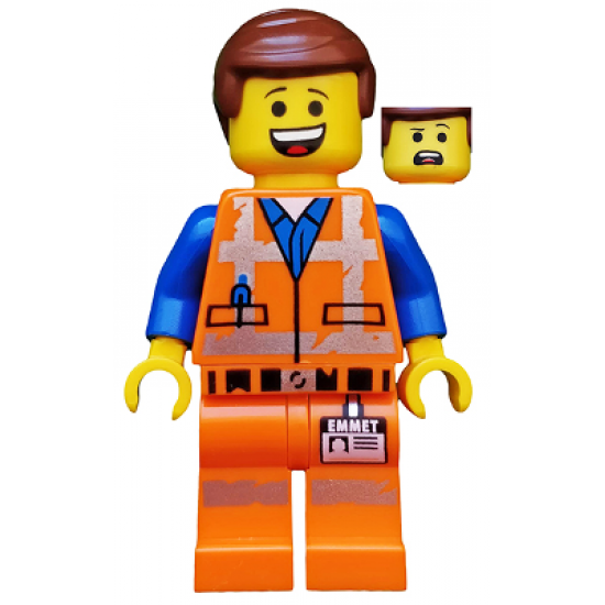 LEGO MINIFIG The Lego Movie Emmet - Lopsided Grin